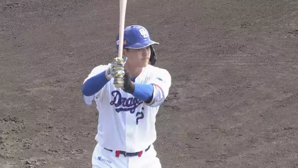 「中日ドラゴンズ 髙橋宏斗投手(23) WBC使用ボールで最速154キロ ｢納得の投球｣ 侍ジャパン合宿へ弾み【沖縄キャンプ】」の画像