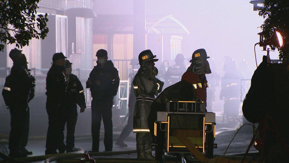 愛知と岐阜で住宅火災相次ぐ…3人死亡 一宮市で2人の遺体 大垣市で1人の遺体が見つかる いずれも性別不明