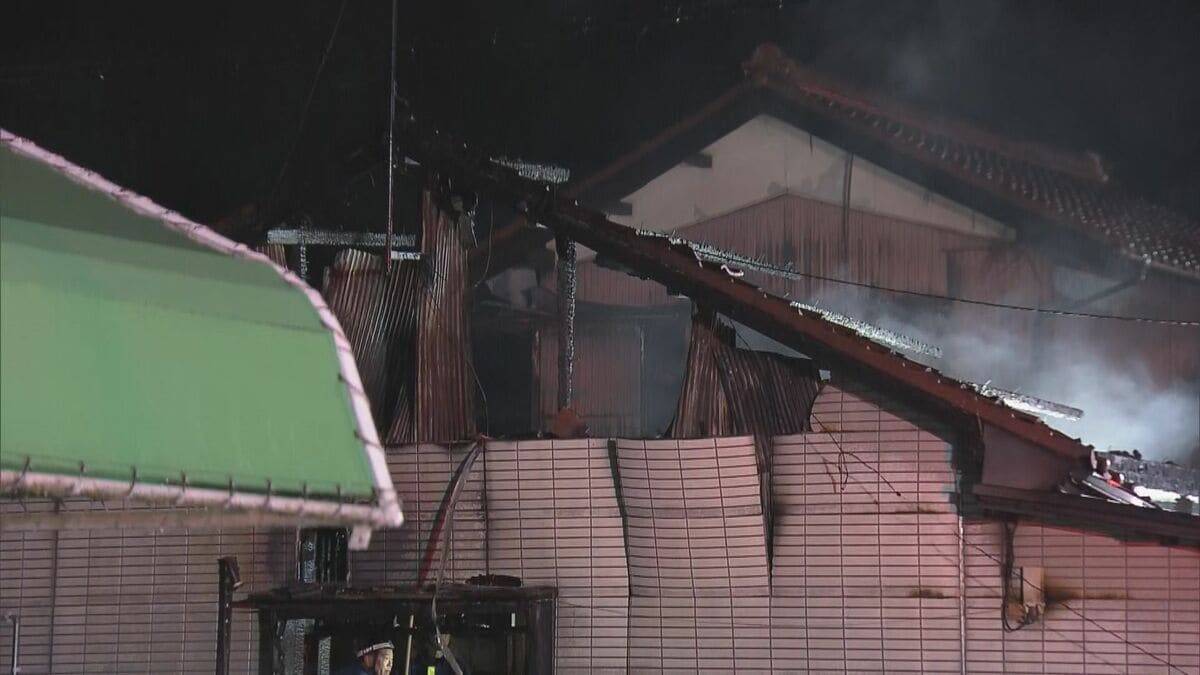 愛知と岐阜で住宅火災相次ぐ…3人死亡 一宮市で2人の遺体 大垣市で1人の遺体が見つかる いずれも性別不明