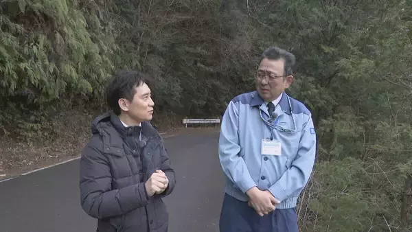 「このままだと3月には貯水率が0%に? 愛知･新城市の宇連ダム いまの貯水率は6.8% 水面は満水時より40メートルも低く」の画像