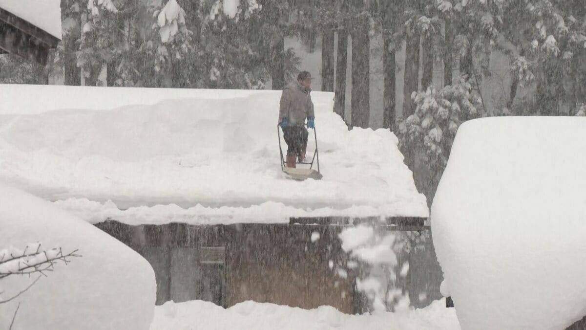 東海各地で大雪　白川村では積雪1メートル27センチ観測　大雪のピークは越えたとみられる