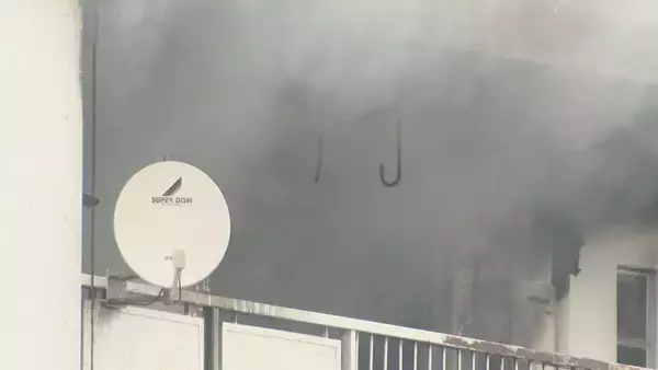 「「爆発音がして黒い煙が…」5階建て共同住宅の4階で火事 1人死亡 5階の部屋に住む女性2人が煙吸って搬送 愛知・豊明市」の画像