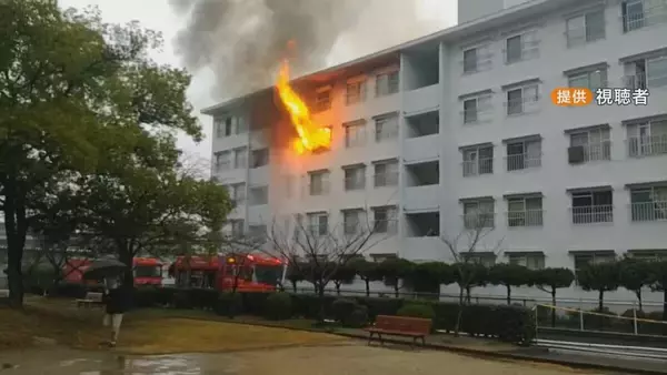 「「爆発音がして黒い煙が…」5階建て共同住宅の4階で火事 1人死亡 5階の部屋に住む女性2人が煙吸って搬送 愛知・豊明市」の画像
