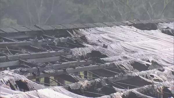 「｢火が出ている｣ と119番通報 牛舎で火事…3棟のうち1棟が焼ける 牛は１週間前から“不在”で無事 三重･大紀町」の画像