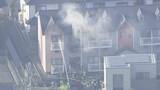 「焼け跡から男性の遺体… 木造アパートの一室から出火 岐阜・大垣市」の画像1