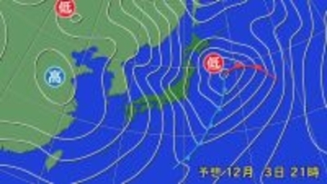 【雪情報】今夜～あすにかけて名古屋でも“初雪”か 冬型の気圧配置が強まり広い範囲で雨･雪予想 いつどこで降る？愛知･岐阜･三重  最新のシミュレーション