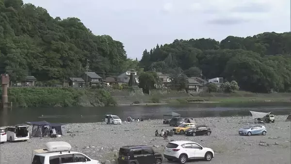 「長良川で1人でアユ釣り中に流されたか 50代くらいの男性が救助されるも心肺停止 岐阜・美濃市の「美濃橋」から約400メートル下流」の画像