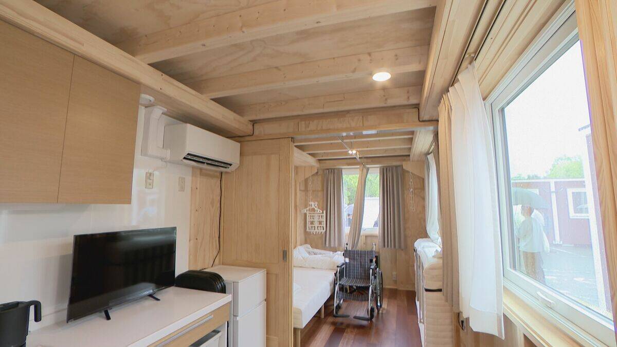 アジア大会の選手村 コンテナハウスはどんな部屋？ アスリート委員が視察 ｢この形は初めて、記憶に残る大会になるのでは｣