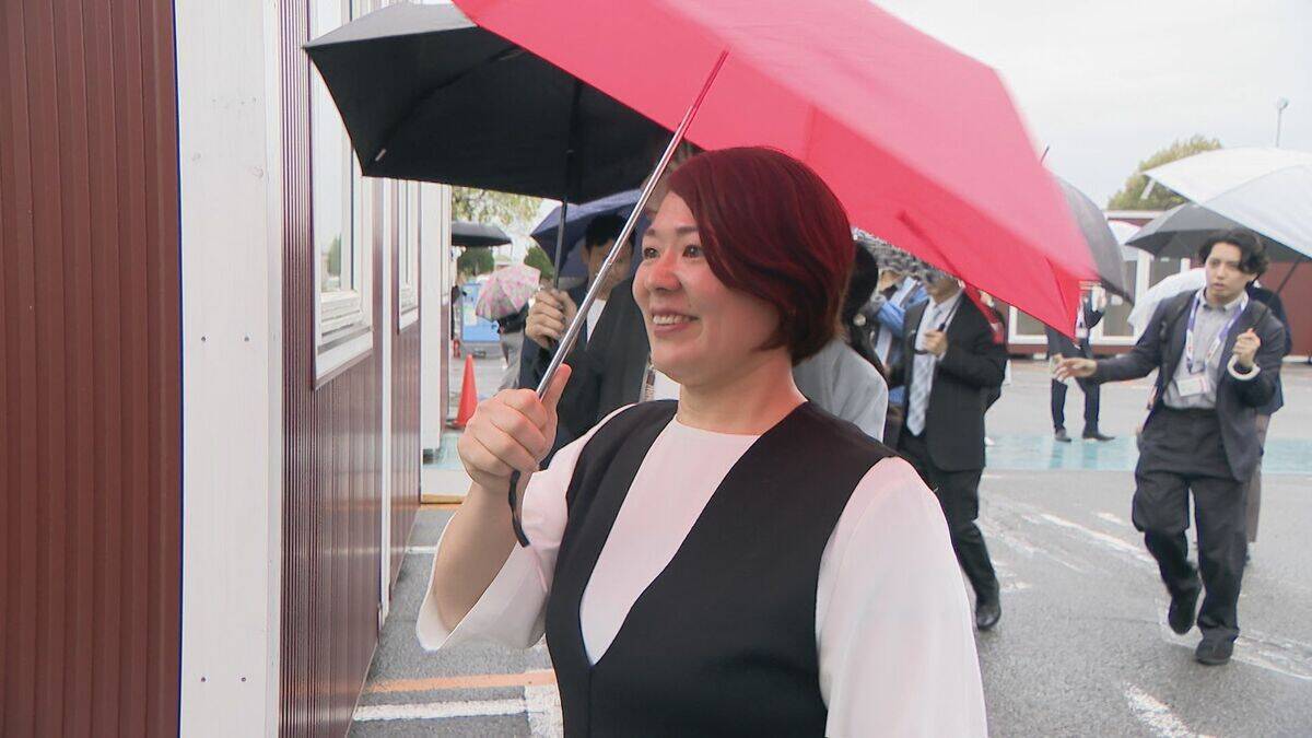 アジア大会の選手村 コンテナハウスはどんな部屋？ アスリート委員が視察 ｢この形は初めて、記憶に残る大会になるのでは｣