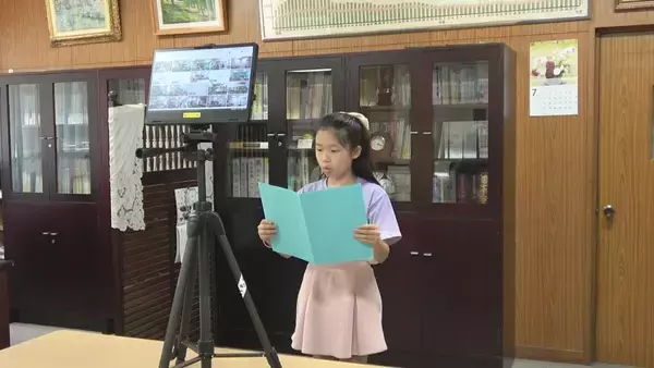 「体育館にエアコンなく… 終業式はオンライン形式に 児童は教室から参加 ｢素敵な夏休みを｣ 名古屋の小学校」の画像