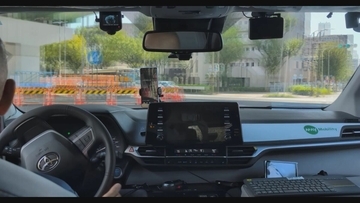 愛知県が実証実験中の自動運転タクシー「手動」操作中に接触事故 原因究明まで運休