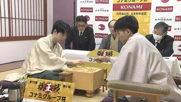 棋王戦第４局は藤井聡太六冠が勝利　タイトル防衛に望みつなぎ2勝2敗のタイで最終局へ