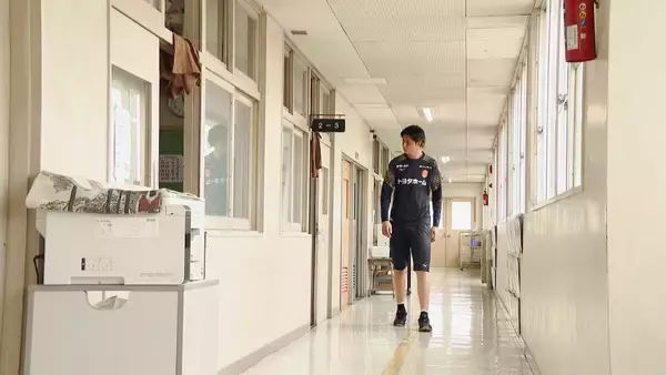 「ベンチ裏でシュミット選手を救った“ある助言” GK史上最年少で日本代表デビュー 名古屋グランパスの若き守護神 ピサノ選手(20) 夢を叶えて母校へ 【アジア大会 愛知･名古屋】」の画像