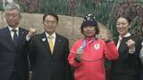 「「楽しみながら自分の競技を愛し続けて」長谷川帝勝選手が子どもたちにエール 男子スノーボード「スロープスタイル」 ミラノ・コルティナオリンピックで銀メダル 地元愛知で大村知事に報告」の画像4