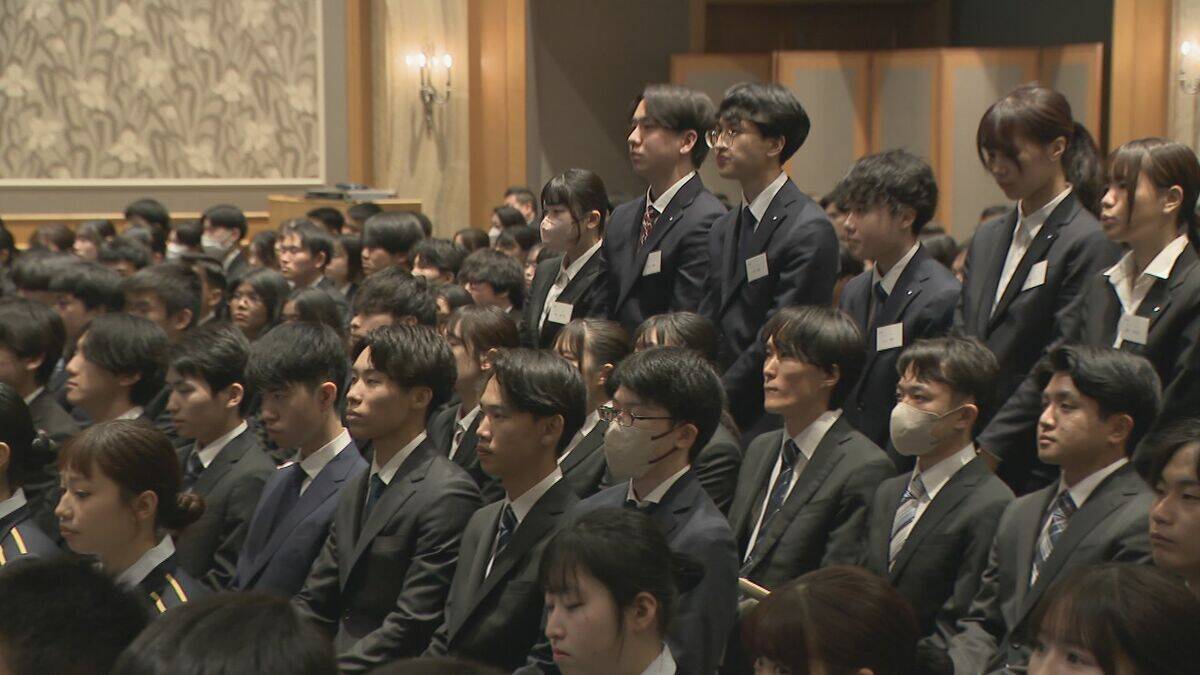 名鉄の大卒初任給31万8400円 名駅再開発“未定”については…  社長｢街づくりリードする役割は1ミリも揺らがない｣ 合同入社式