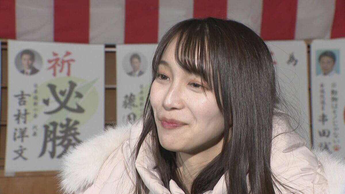 “全国最年少候補” 維新･浦上奈々氏(25)の選挙戦 ｢地域の声に寄り添う政治家に｣ 元アイドルが政治の道を志した理由とは… 愛知