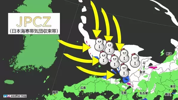 「【雪情報】あす･あさっては名古屋・京都などで｢雪｣予想  強い寒気が再び襲来… “警報級大雪”のおそれも 最新の雪シミュレーション 気象庁」の画像
