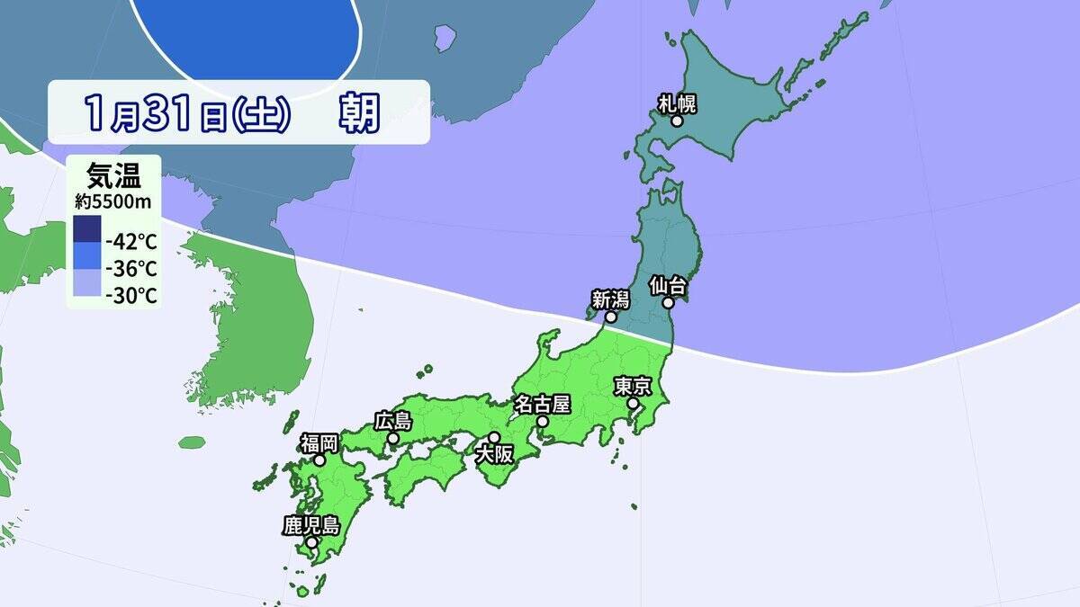【雪情報】あす･あさっては名古屋・京都などで｢雪｣予想  強い寒気が再び襲来… “警報級大雪”のおそれも 最新の雪シミュレーション 気象庁