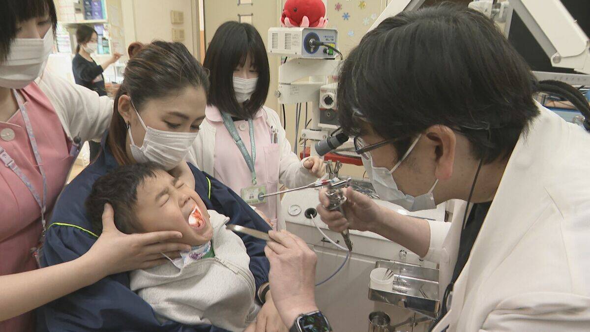 東海地方で花粉大量飛散 3歳の男の子は花粉症が原因で中耳炎にも ｢ことしは乾燥していて“いつもよりイガイガする”という人多い｣