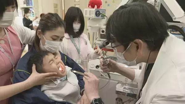 「東海地方で花粉大量飛散 3歳の男の子は花粉症が原因で中耳炎にも ｢ことしは乾燥していて“いつもよりイガイガする”という人多い｣」の画像