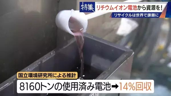 「社会にあふれるリチウムイオン電池から｢レアメタル｣をリサイクル 資源に乏しい日本の課題」の画像
