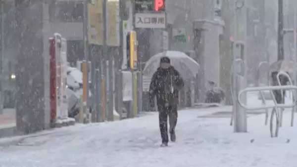 「【大雪情報】三重･いなべ市には“大雪警報” 今夜は名古屋も雪か 予想降雪量は岐阜で50センチ 三重で15センチ 愛知で8センチ 最新の雪シミュレーション 気象庁」の画像