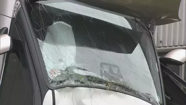 「墓参りで寺の駐車場からフェンスを乗り越えて約４メートル転落　車に乗っていた家族３人けが　岐阜・山県市」の画像