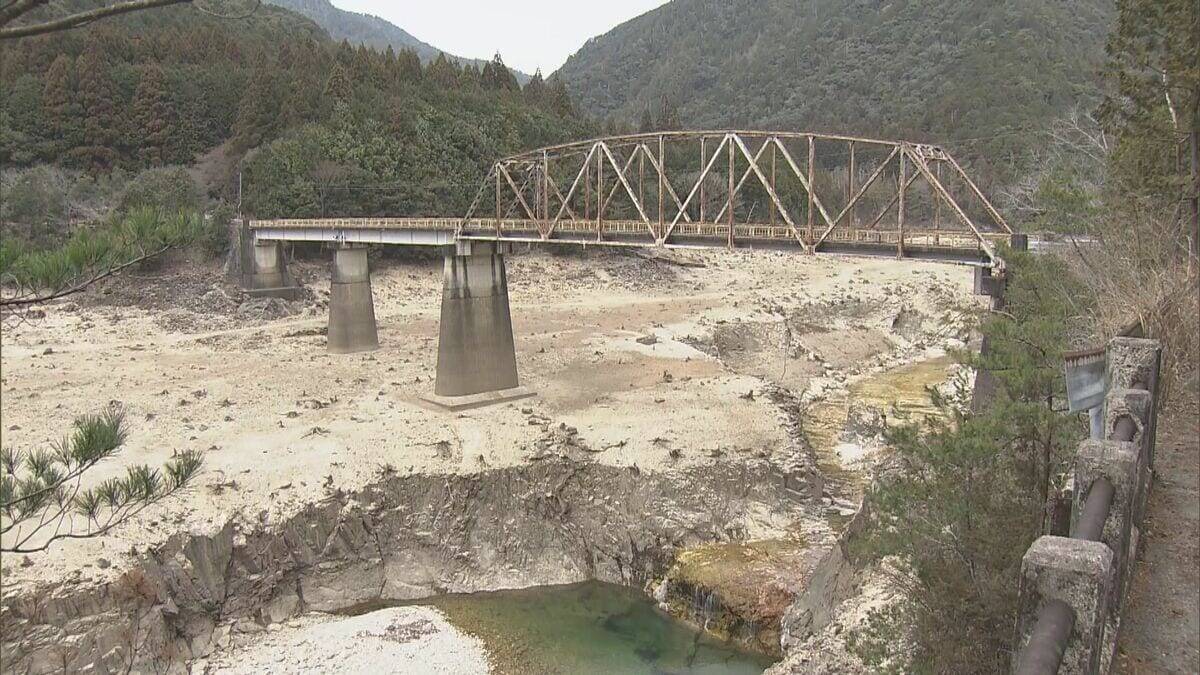 愛知・豊川用水 このまま雨が降らないと3月中旬にも水源ダムが枯渇する事態…中部地方整備局が渇水対策本部会議で節水呼びかけ