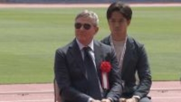 “ピクシー”こと元グランパスのストイコビッチ氏やタレントの大久保佳代子さんら “アジア大会のメイン会場” 名古屋市瑞穂公園陸上競技場の完成祝う
