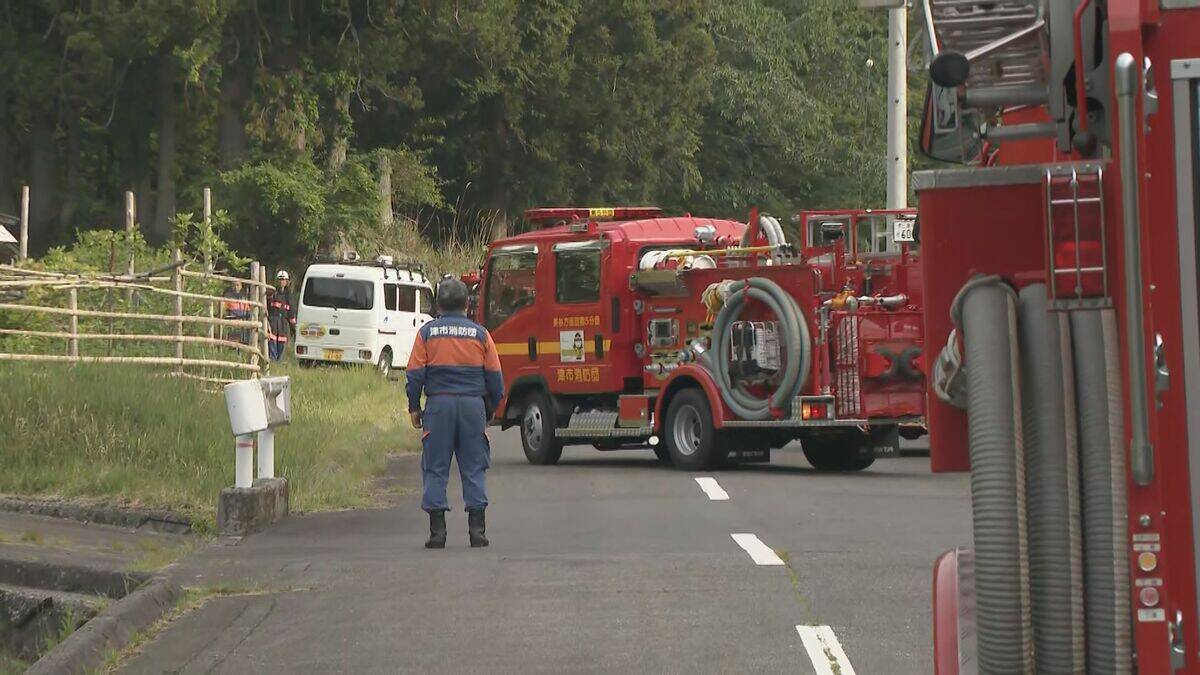 山林火災で自衛隊に災害派遣要請 鎮火のめど立たず 早朝からヘリコプターで消火活動 三重・津市美杉町