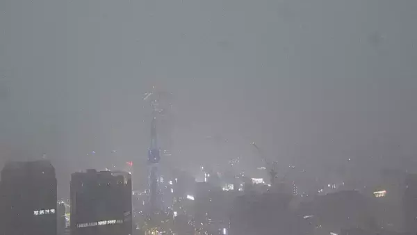 「名古屋などで局地的雷雨 守山区では倒木も 休日の帰宅の足を直撃」の画像