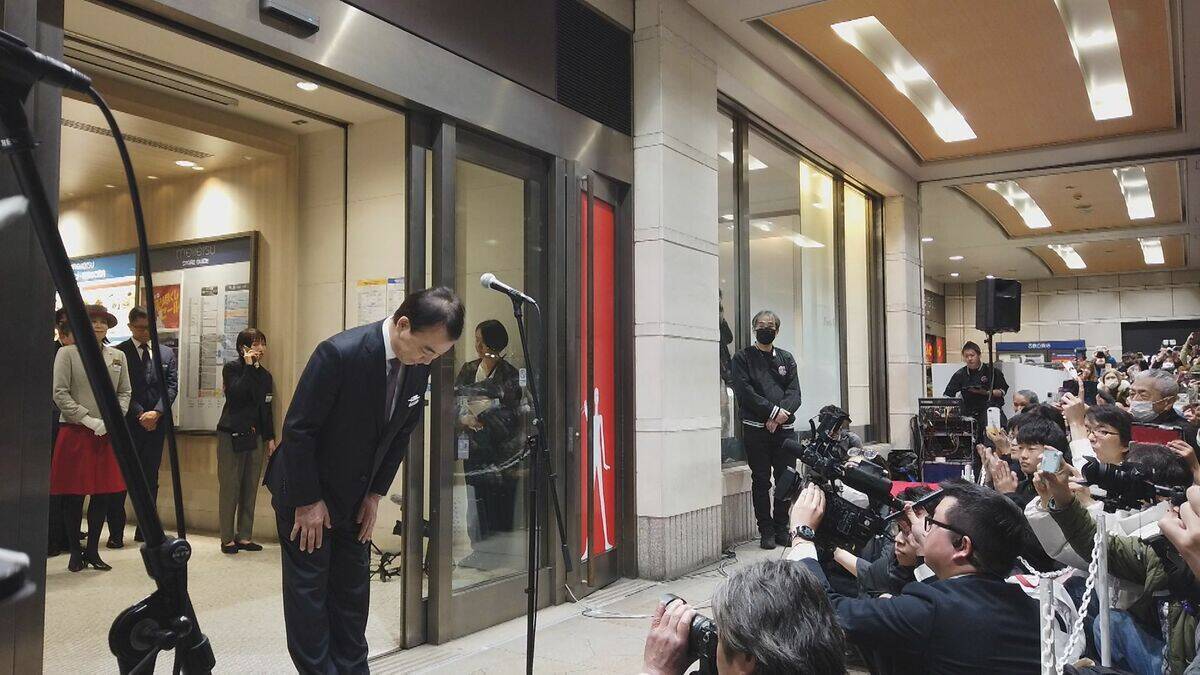 名鉄・近鉄最終営業日　名古屋駅前の2つの百貨店が歴史に幕