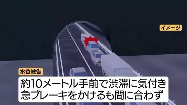 「トラック運転しながら箸持ってカップラーメン ｢前を見ていません」有料道路で見た“危険” ながらスマホも 新名神6人死亡事故から1か月」の画像