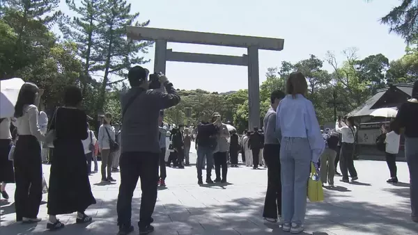 伊勢神宮の“駐車場問題” ゴールデンウィークの日中は混雑緩和のため近くのインター出口を閉鎖 市は1日1000万円以上の赤字で｢パーク＆バスライド｣を続けるが…