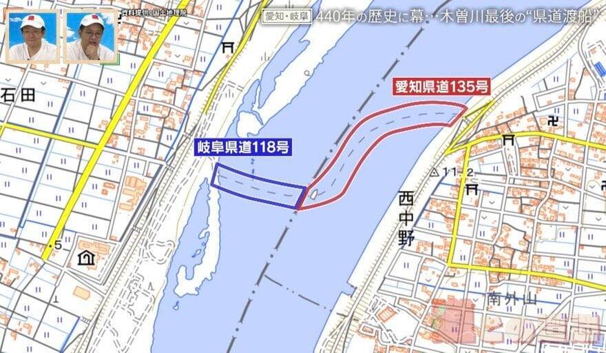 途中で途切れた“不可解な道”!? 地図から消える道も…愛知・岐阜の“橋にまつわる道”を調査【道との遭遇】