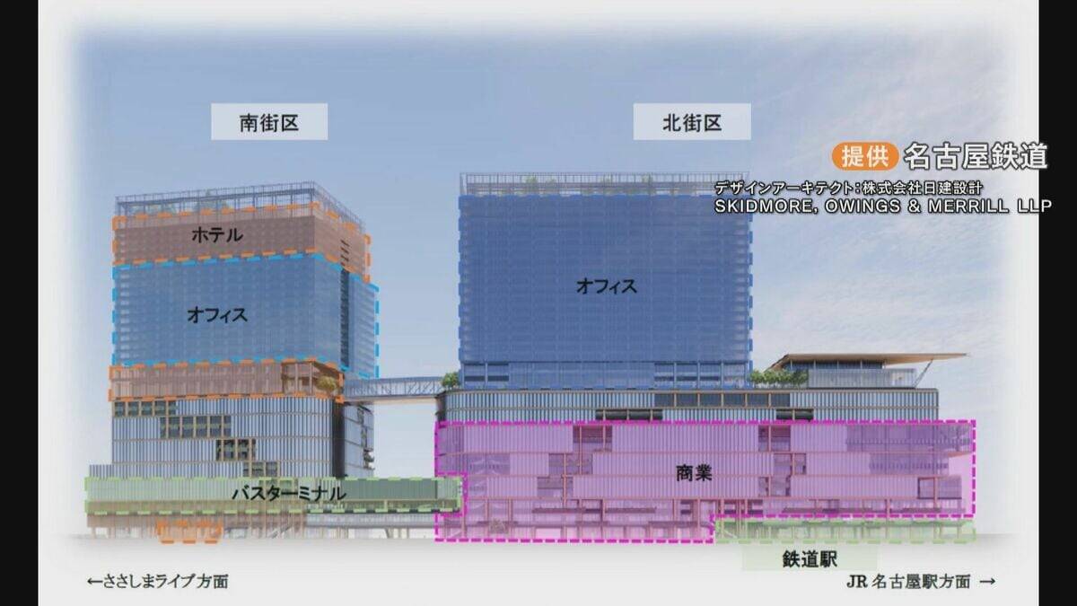 ｢愛知や中部地域に対する、経済的な悪影響などが出てくるのでは｣ 名鉄の名駅再開発スケジュール“未定” 建設費の高騰や人材確保が難航 専門家に影響を聞く