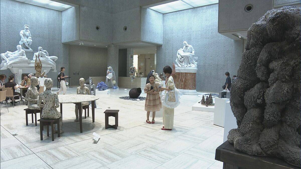 公募で選ばれた美術作品を展示「ぎふ美術展」岐阜県美術館で開幕