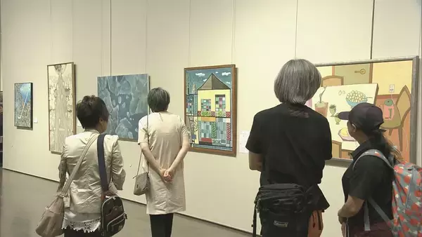 「公募で選ばれた美術作品を展示「ぎふ美術展」岐阜県美術館で開幕」の画像