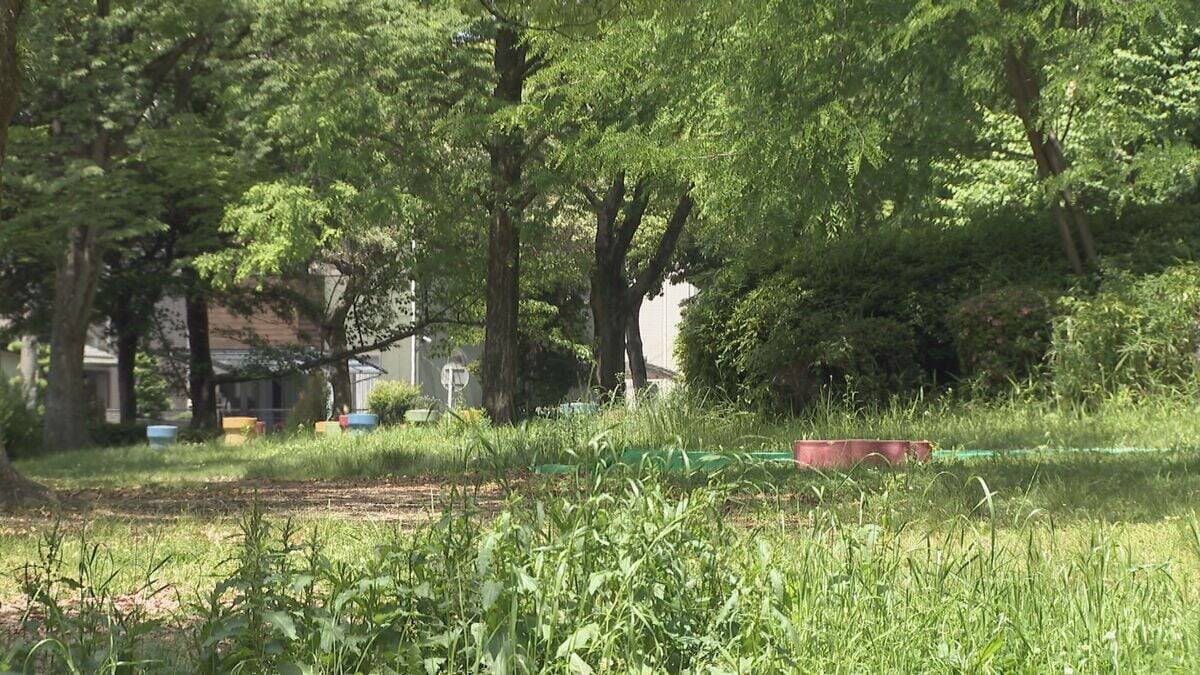 列車にぶつかったとみられる｢ニホンカモシカ｣ うずくまる様子も… 公園で捕獲 名古屋市内で目撃情報相次ぐ