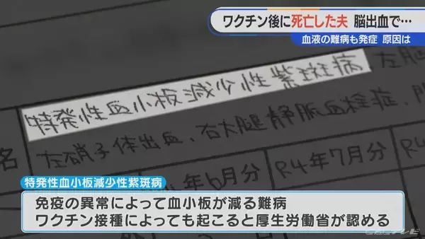 「顔中に赤黒い内出血が… 手足も膨れ上がる 新型コロナワクチン接種後に夫が難病を発症し死亡 ｢検証されないと無駄死に」【“ワクチン後遺症”を考える シリーズ9】」の画像