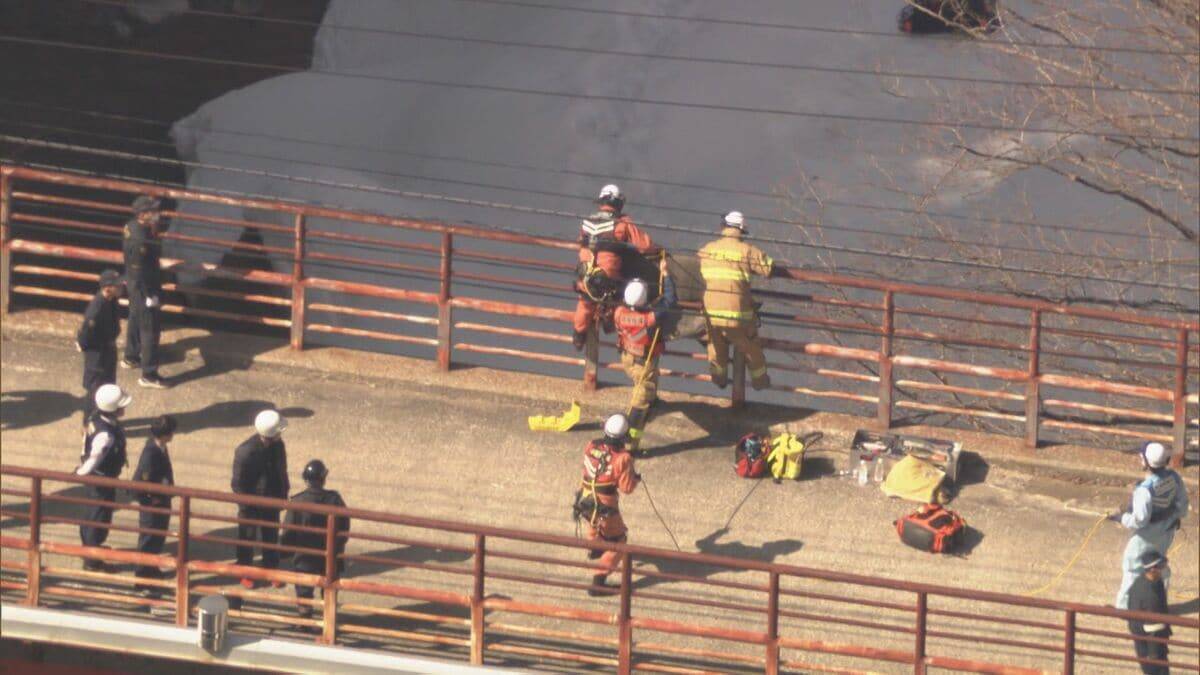 氷の塊の下敷きになった男性が死亡 アイスクライミング中に滑落 平年を大きく上回る気温 岐阜・下呂市 濁河大橋近く