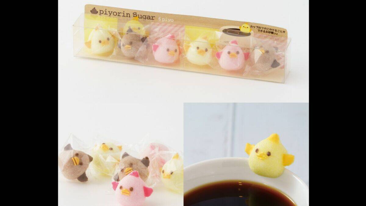 2日間限定の“ぴよりん” 黄色い｢ひよこ｣姿ではなく…頭や羽が茶色に⁉ 仙台市の百貨店 藤崎本館で販売