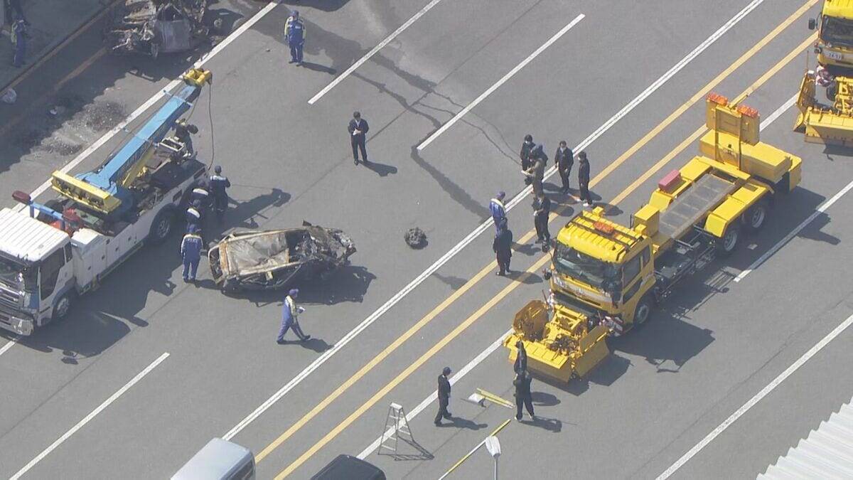 遺体の損傷激しく2週間経っても身元特定できず… 新名神の6人死亡事故 トラック運転手の女を立ち会わせ車両の検証 三重