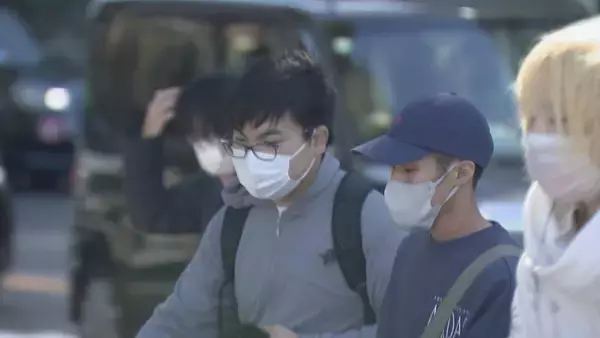 “雨上がりの強風”で東海地方は花粉が大量飛散 スギ林では煙のように舞い上がる…ことしは平年に比べ飛散予測が1.3倍