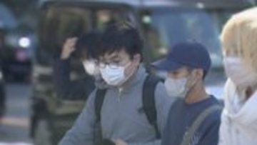 “雨上がりの強風”で東海地方は花粉が大量飛散 スギ林では煙のように舞い上がる…ことしは平年に比べ飛散予測が1.3倍