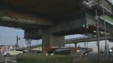 名古屋高速高架下で足場解体中の男性転落し死亡　足場が揺れてバランス崩し14メートル下の国道41号に転落　愛知・小牧市