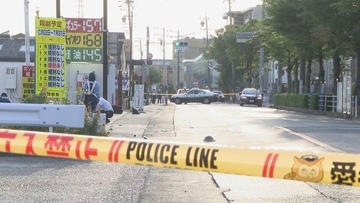 血を流して倒れていた30代くらいの男性死亡 ひき逃げか 現場はセンターラインある片側1車線の市道 愛知･東海市