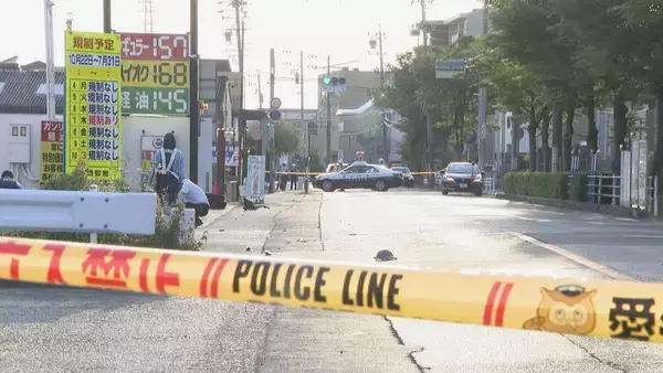 血を流して倒れていた30代くらいの男性死亡 ひき逃げか 現場はセンターラインある片側1車線の市道 愛知･東海市