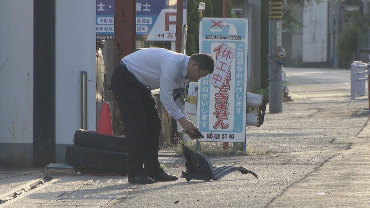 血を流して倒れていた30代くらいの男性死亡 ひき逃げか 現場はセンターラインある片側1車線の市道 愛知･東海市