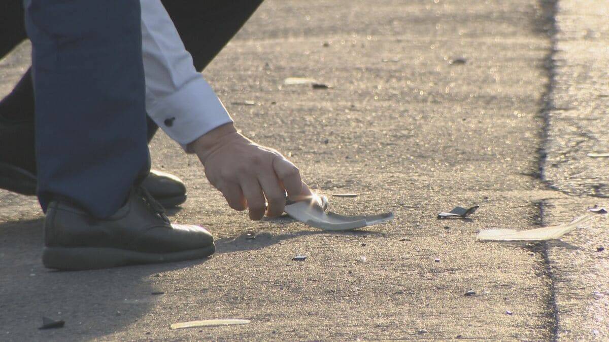 血を流して倒れていた30代くらいの男性死亡 ひき逃げか 現場はセンターラインある片側1車線の市道 愛知･東海市
